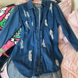 Long Denim Jacket